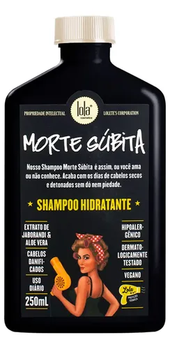 Kit Shampoo + Acondicionador Lola Cosmetics Morte Subita