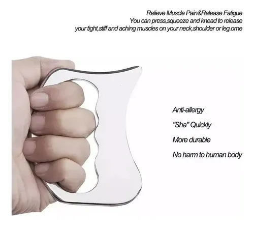 Masaje Deportivo De Acero Inoxidable Gua Sha