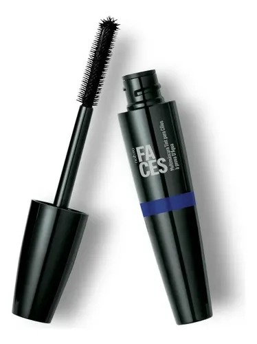 Máscara de pestañas Natura Faces Multimáscara Tint waterproof 7ml color negro 1 unidad