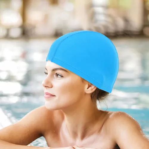 Gorro De Natación Unisex De 6 Piezas: Gorro De Baño Elástico