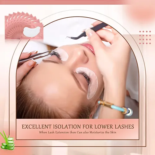 1000 Pares De Almohadillas De Gel Para Los Ojos Kit