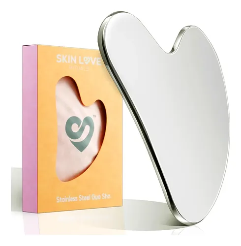 Herramienta Gua Sha Metal 3mm Facial Lifting Y Sculpting