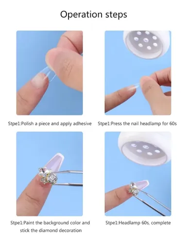 Cabina Flor Inalámbrica Uv + Led 36w Soft Gel Precurado