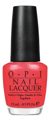 Esmalte de uñas color OPI Nail Lacquer Nail Lacquer de 15mL de 1 unidades color 20 Eat mainely Lobster
