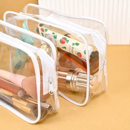 Bolsas De Maquillaje Transparentes Merkaunis, 36 Unidades, I