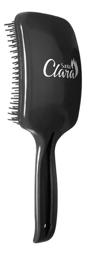 Cepillo Desenredante Para Cabellos Finos Mega Hair Y Peluca Color Negro