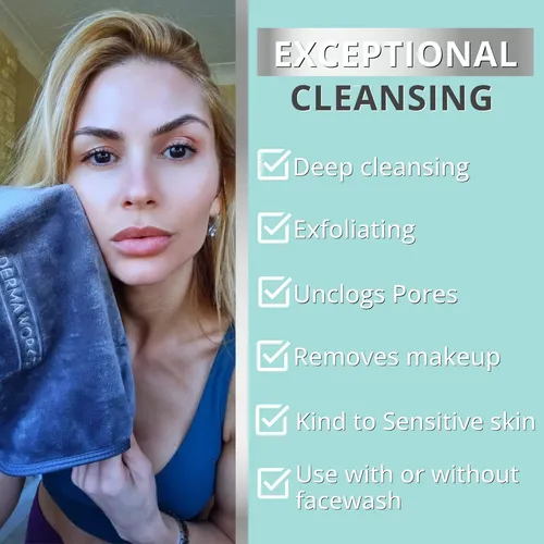 Toallitas Faciales Dermaworks, Paquete De 2 Unidades, Microf