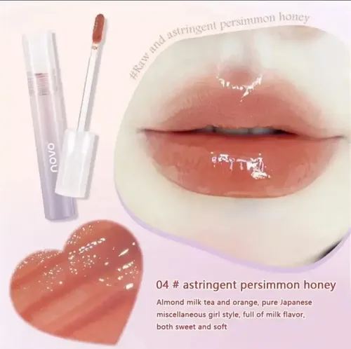 Tinta Labial Mirror Water Lip Glaze Efecto Espejo Color 04