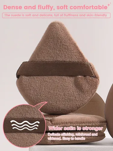 Q Set De Brochas Y Esponjas De Maquillaje Con Cosmetiquera W