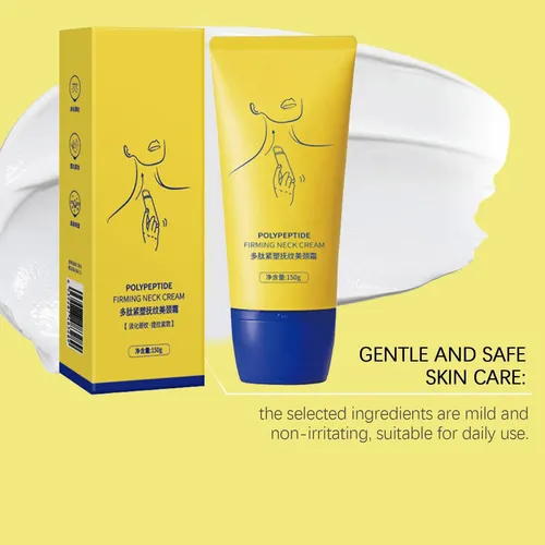 Crema Reafirmante Y Reafirmante Para El Cuello Neck Care, 150 G,  Yellow