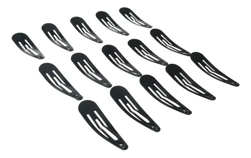 40 Negro 2-pulgadas Hair Clips Hair Clip Accesorios