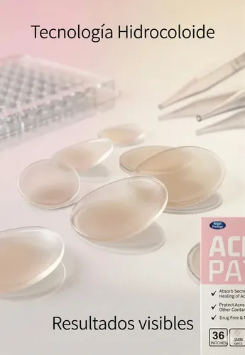 36 Parches Anti Acne Patch Granos Puntos Negros Dia Y Noche Todo Tipo De Piel