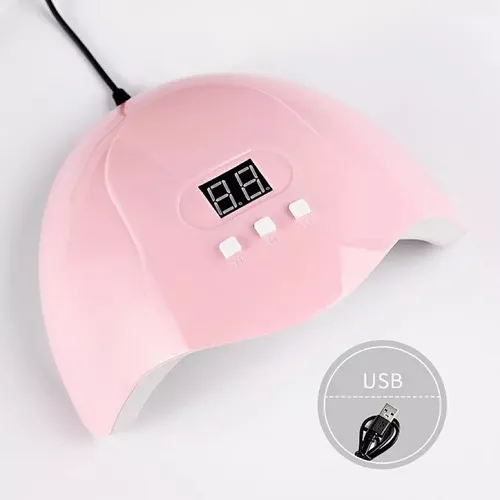 Cabina Uv Led Secador Uñas Gel Y Semi Cable Usb 54w Excelent