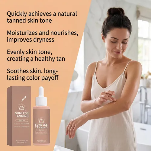 Natural Bronzing, Moisturizing & Long-lasting, Quick-dry