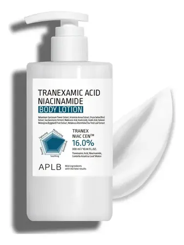 Crema Corporal De Ácido Tranexámico Sin Fragancia 300 Ml