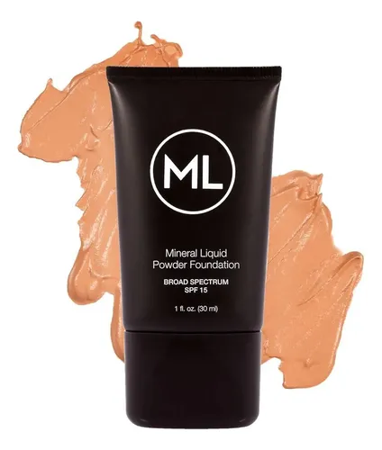 Base Líquida En Polvo Mineral Beige Natural