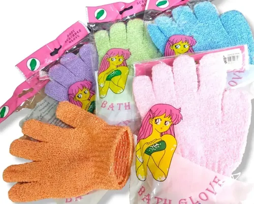 Guantes Exfoliante Para Spa Corporal/facial X 5 Surtidos