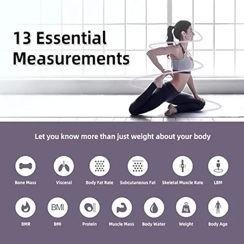 Runstar Báscula Inteligente Para Peso Corporal,