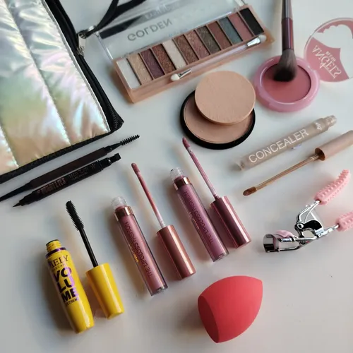 Kit Maquillaje Dama Elegante Labios Perlados Id. Piel Madura