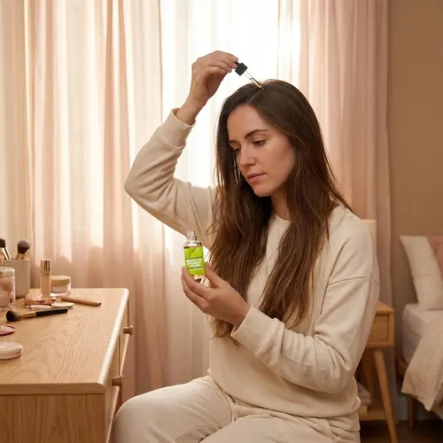 Aceite De Tratamiento Capilar Natural De Romero Para Cabello