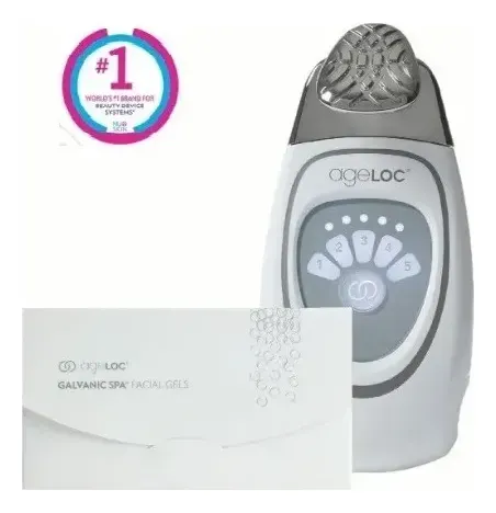Ageloc Galvanic Spa Facial + Geles Faciales Nuevo Skin