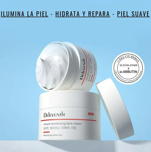 Crema Facial Coreana Blanquea Arbutin Deleventh 30g