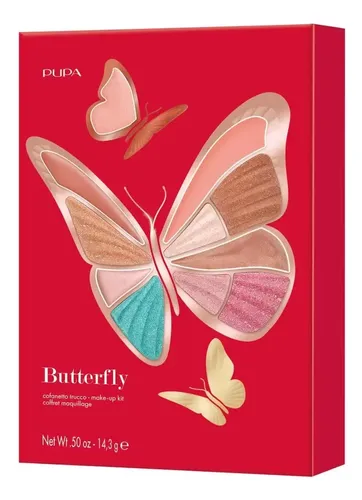 Paleta De Sombras Y Labios Pupa Butterfly Pastel Touch