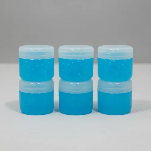 Combo Gel Azul Barberia Peluqueria 6 Unidades X230g