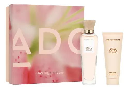 Agua Fresca Rosas Blancas Dominguez Mujer Perfume Set 120ml