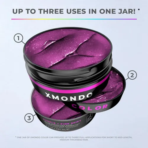 Tinte Semipermanente Xmondo Color Purpura Y Rosa 8 Oz