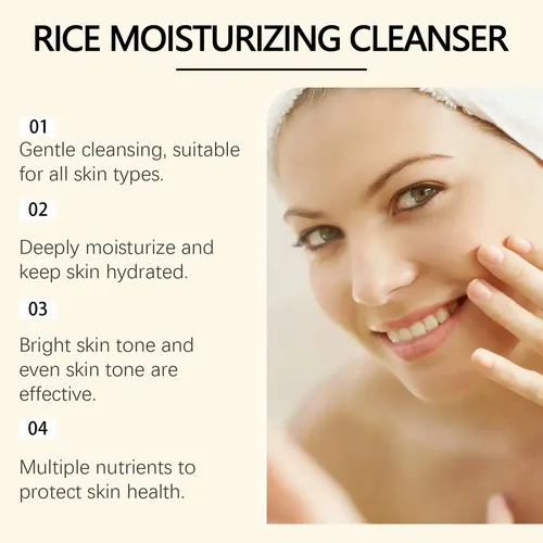 Limpiador Facial Hidratante Hoygi Rice Essence