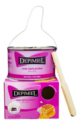 Ceras En Lata Natural-vegetal-negra X 200g Depimiel