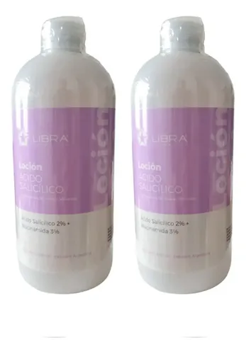 2 Locion Con Acido Salicilico + B3 500gr. – Libra Cosmetica Momento De Aplicación Día/noche Tipo De Piel Grasa
