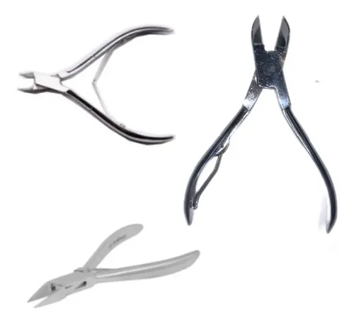 Combo Pedicuria/podologia/manicuria:set Alicates X3-sucerita