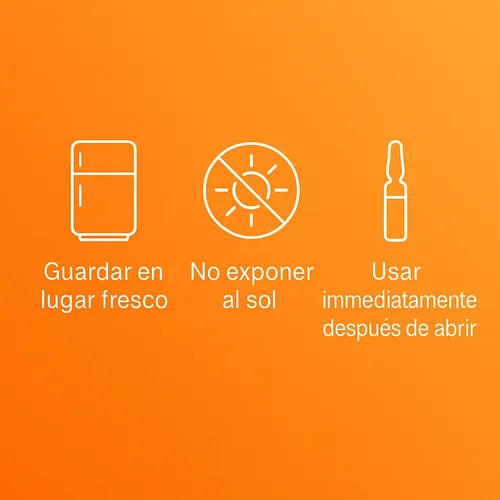 Serum Facial Vitamina C Antioxidante Ampollas 30 Unidades