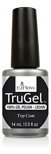 Esmalte Semipermanente Para Uñas Top Coat Trugel Ezflow 14ml