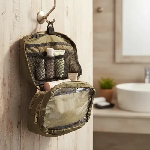 Neceser Viaje Organizador Maquillaje Cartera Compacto 20×13