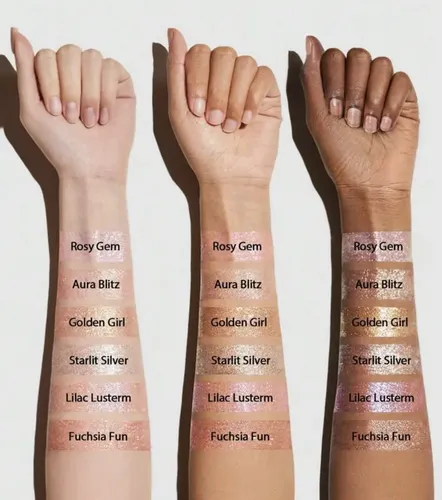 Cristal Jelly Glaze Stick Sombra En Barra Sheglam Color Starlit Silver