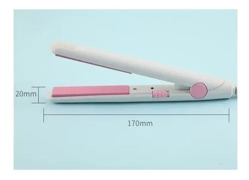 Planchita Mini Para Flequillo Pelo Para Cartera Viaje Estuch