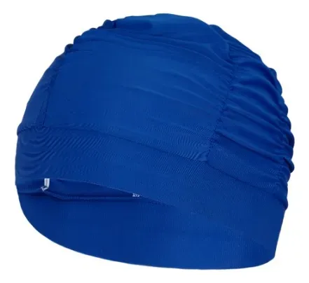 Gorros De Natación Plisados Elásticos Unisex De Color Liso 5pcs Elastic Range32.5-70cm