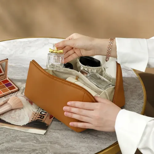 Bolsa De Cosméticos De Viaje De Gran Capacidad Para Maquilla