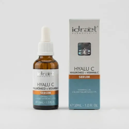 Serum Facial Hyalu C Hialuronico + Vitamina C Idraet 30ml Todo Tipo De Piel Día/noche