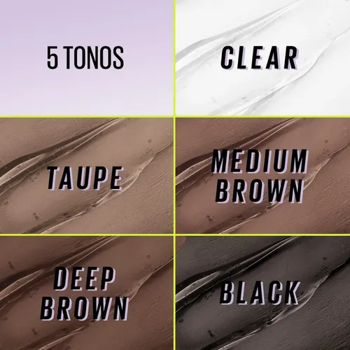 Gel Fijador De Cejas Superlock De Maybelline, Cejas Definida