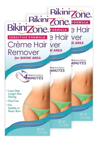 Crema Depilatoria Para Áreas Íntimas Bikini Zone 2 Oz (3