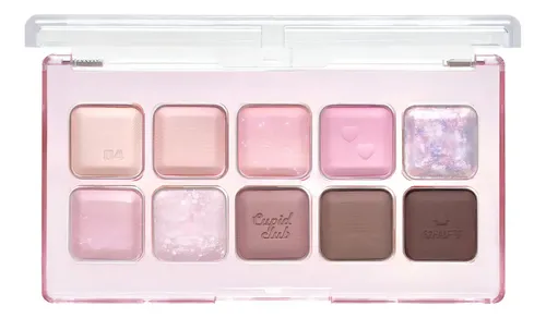 Paleta de Sombras Lily by Red Cupid Club Mood Keyboard, 10 Tonos Brillos y Mates