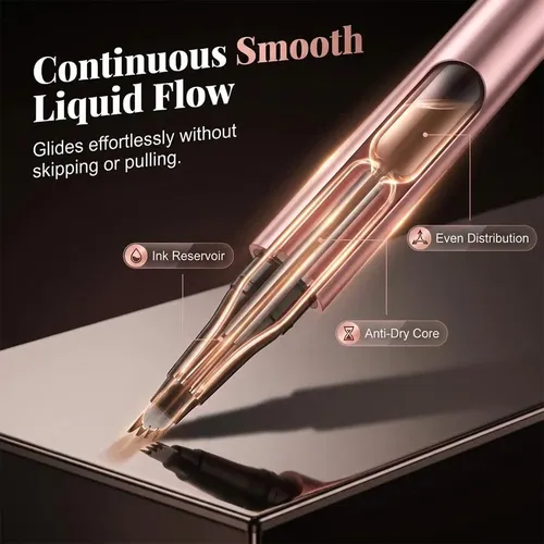 Microblading Eyebrow Pen 4-tip Light Brown