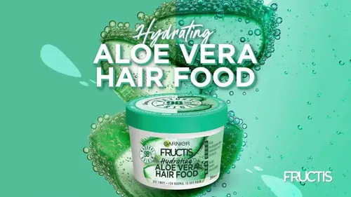 Mascarilla Reparación Capilar Fructis 1min Garnier Aloe Vera