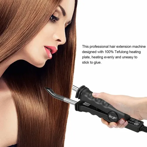 Máquina De Fusión Con Conectores De Extensión De Cabello Par