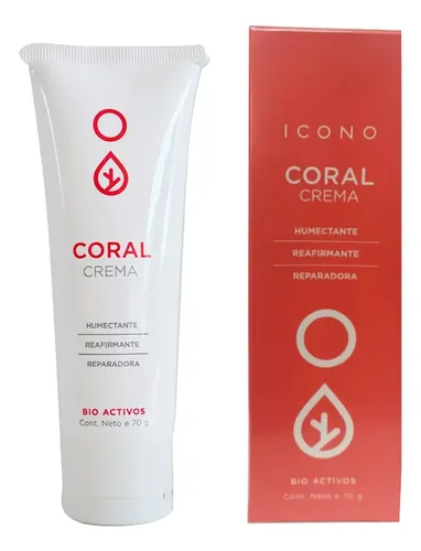 Icono Crema Coral 70 Gr. Humecta Ilumina Efecto Tensor Tipo de piel Normal