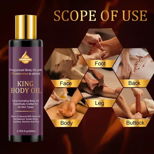 Aceite Sumifang King Feromonas – Sándalo Y Almizcle 200ml
